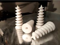 Cheville à visser pour isolant polystyrène / insulation anchor for polystyrene insulation by Mathieu_BZH