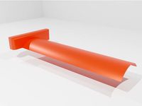 Ender 3 v2 Spool Holder Slide by qurvento