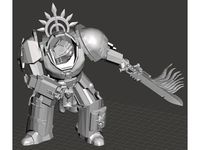 Slashing Grey Knight by TheSmoerebroet