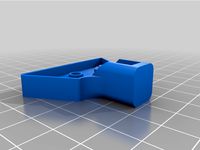 Snapmaker 2.0 heated bed cable lifter/strain relief by albutchr