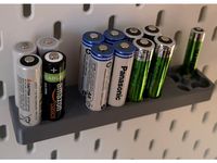 IKEA SKADIS Battery holder - combined AA AAA 16 pcs by qwerty0815