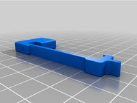 Vertical Filament Guide ClipOn (2x50mm) by jamor3s