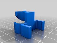 Cable clip for 20mm aluminium profile by TooTall18T