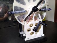 hand crank Wimshurst machine by cristhianbrendo