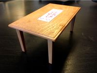 sylvanian families mesa comedor (table) by danidj13