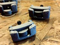 Heavy duty belt tensioners - 6mm + 9mm belts by italymaker