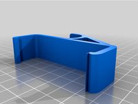 Towel Hook for Horizontal Slat Fence  by Gunslinger59