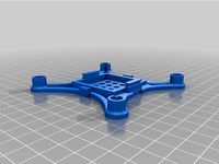 7mm Motors (Dia) Quadcopter 34x35.5 PCB Support (Syma X5C) by ajaybnl