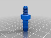 Drip irrigation adaptor (13mm to 4mm) by CapnKernel