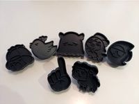 Hololive Cookie Cutters (EN & Watame) by Yannisdebeule