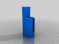 Wall mount for Sofirn SP40 right angle flashlight by DynamiteLaser