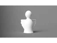 Christmas Angel 01 (Vase Mode) by lichtzeichenanlage