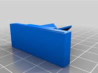 Anycubic Mega Zero Scraper Holder by Pickled_Printer