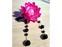 Lotus/ Lotus kanzashi by Ame8