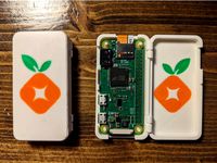 Raspberry Pi Zero Case with Pi Hole Logo Multi-Color by CmdrK
