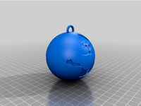 Santa Bauble decoration by rephrased