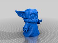 Baby Yoda Mini For King Cake by ianrdz21