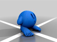 Kirby with feet by thebearface