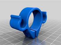 Hose holder for PCP hand pump. by AlexanderZ