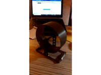 Hamster Wheel Silent No Supports Easy Print by joe8102244