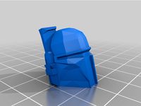 low poly Boba Fett rescaled to chibi style by rayofdoom