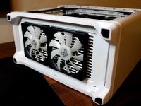 NR200 Fan Riser Feet by DROUGA