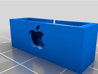 Apple Clock - Apple saat kordon tutucu by snnbyrc