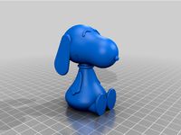 christmas ornament : Snoopy by Les-Minutes-Maker
