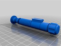 Star Wars- Luke Skywalker's ROTJ Lightsaber Hilt by Master-RED_502