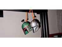 Fett helmet hanger by wookiedejuggalo