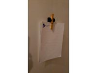 Magnetic memo peg by fenquick