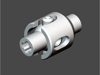 Cardan High Torque, Joint+Pin, lego compatible by Weltbester