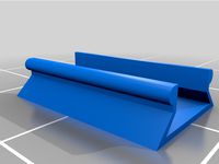 Aluminum extrusion slot wiring clip by Outshined