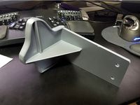 Unfinished Trackball Mouse Mount by RCHeliGuy
