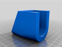 Shower curtain rod holder 30 degree by Sp0okz