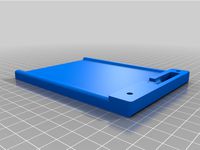 Renault Zoe ZE50 phone holder by gt6k