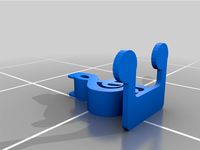 Headphone Stand Clef - Notenschlüssel Steher für Kopfhörer by Modellgetreu