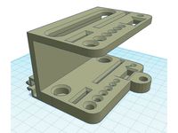 Clip-on Tool Holder for Longer LK1 / Alfawise U20 by candre23