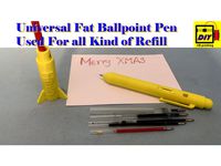Universal fat ballpoint pen can use all kinds of refill by zhwang168