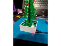 Christmas PCB Tree rechargeable base by vipe_202