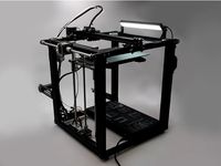 Creaity Ender 5 Mounting Brackets for Gulfcoast Robotics LED Light Bar by gulfcoast_robotics