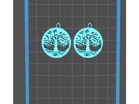 tree of life earrings by Bexbex3