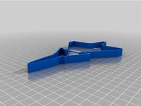 SAAB JAS 39 Gripen cookie cutter by Mulle_Meck