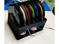 Wire spool holder (Draht/Litze Spulenhalter) by Agirey