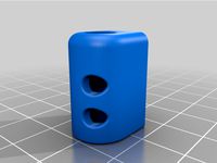 Diy dremel CNC - probe conector holder by plynCZ