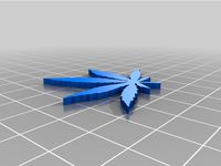 marijuana leaf by 2manyhobbys