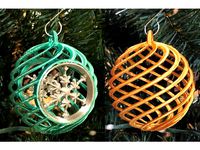 Festive Spiral Christmas Ornaments by dazus