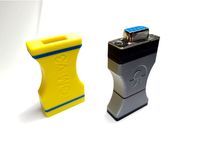 C64 Commodore 64 TOMv3 USB mouse interface case housing by Osfald