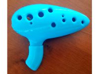 ocarina mouthpiece that changes the angle by 45 degrees by Shmoee