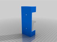 Android tv box wall mount (EON) 120x120x25 by matijamatt